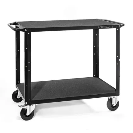 CONECARTS Large cart - with high density precut foam - two shelves (CNC1#B0A00W01R2C01)