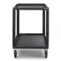 Аксессуары для фото студий - CONECARTS Large Cart - with black moquette - two shelves (CNC1#B0A00W01R2A01) - быстрый заказ от производителя