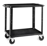 Аксессуары для фото студий - CONECARTS Small Cart - with black moquette - two shelves (CNC1#A0A00W01R2A01) - быстрый заказ от производителяАксессуары для фото студий - CONECARTS Small Cart - with black moquette - two shelves (CNC1#A0A00W01R2A01) - быстрый заказ от производителя