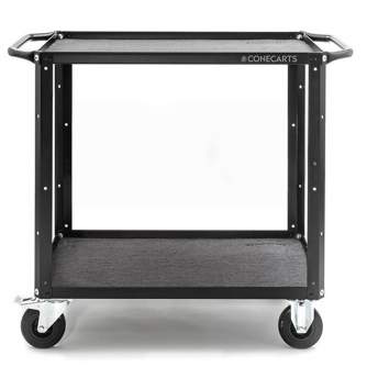Other studio accessories - CONECARTS Small Cart - with grey moquette - two shelves (CNC1#A0A00W01R2A00) - quick order from manufacturer