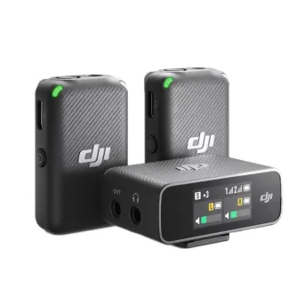 Discontinued - DJI MIC wireless lavalier microphone system 2 TX + 1 RX + Charging Case