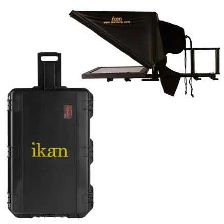Ikan 17 High Bright Teleprompter Travel Kit (PT3700-HB-TK)
