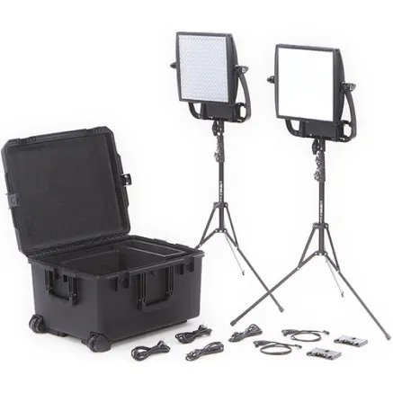 Litepanels Astra 6X + Soft Bi-Color Traveler Duo Gold Mount Kit (935-3214)