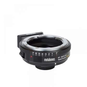 Objektīvu adapteri - Metabones Nikon G to BMPCC4K Speed Booster ULTRA 0.71x (Black Matt) (MB_SPNFG-m43-BM4) - ātri pasūtīt no ražotāja