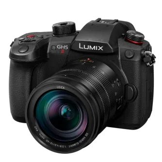 Bezspoguļa kameras - Panasonic Premium Panasonic LUMIX GH5 II + LEICA 12-60mm (DC-GH5M2LE) - ātri pasūtīt no ražotāja