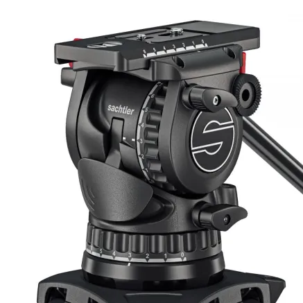 Sachtler aktiv10T Fluidhead with SpeedLevel and SpeedSwap Technology