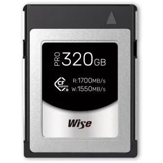 Atmiņas kartes - Wise CFexpress Type B PRO 320GB (WI-CFX-B320P) - ātri pasūtīt no ražotāja