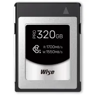 Memory Cards - Wise CFexpress Type B PRO 320GB (WI-CFX-B320P) - quick order from manufacturerMemory Cards - Wise CFexpress Type B PRO 320GB (WI-CFX-B320P) - quick order from manufacturer