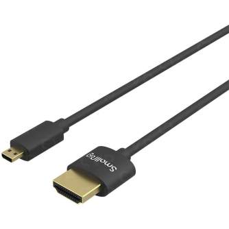 Video Accessories - HDMI Cable Micro to Full Ultra Slim 4K 55cm Type-D to A SmallRig rental