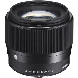 Lenses and Accessories - Sigma 56mm F1.4 DC DN lens for Panasonic MFT M43 rental