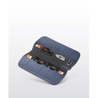 Другие сумки - Memory card wallet PGYTECH deep navy 4SD, 4 micro SD - купить сегодня в магазине и с доставкой