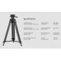 Video Tripods - Smallrig 3751 Video Tripod Heavy-Duty with Fluid Head AD-01 - buy today in Master Foto store and with delivery Best choise selected by experts