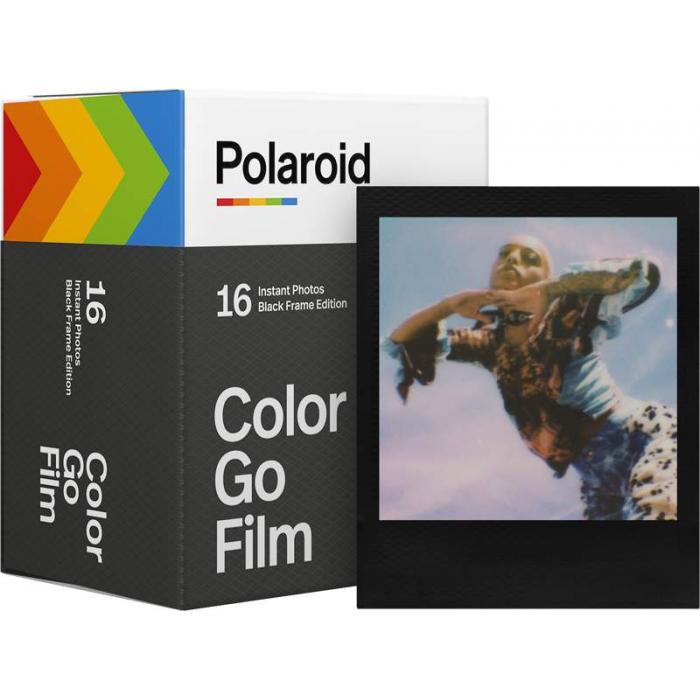 Instantkameru filmiņas - Polaroid Go Film Double Pack 16 photos - Black Frame - ātri pasūtīt no ražotāja