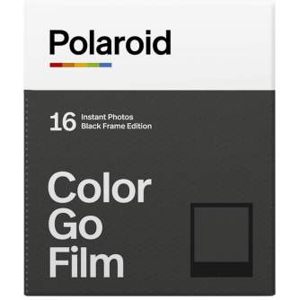 Картриджи для инстакамер - Polaroid Go Film Double Pack 16 photos - Black Frame - быстрый заказ от производителя