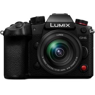 Беззеркальные камеры - PANASONIC LUMIX DC-GH6 H-FS LEICA 12-60mm F2.8-4.0 - быстрый заказ от производителя