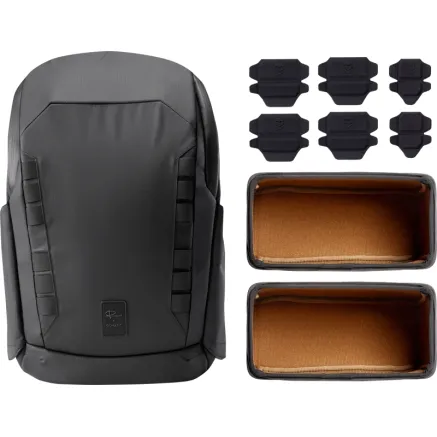 GOMATIC PETER MCKINNON EVERYDAY DAYPACK - BUNDLE WITH 2 SMALL CUBE PMP2SCG-BLK01