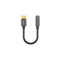 Кабели - Baseus L54 Audio Adapter USB-C + mini jack 3,5mm (Black) - купить сегодня в магазине и с доставкойКабели - Baseus L54 Audio Adapter USB-C + mini jack 3,5mm (Black) - купить сегодня в магазине и с доставкой