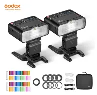 Kameras zibspuldzes - Godox MF-12 K2 makro zibspuldzes komplekts - ātri pasūtīt no ražotājaKameras zibspuldzes - Godox MF-12 K2 makro zibspuldzes komplekts - ātri pasūtīt no ražotāja