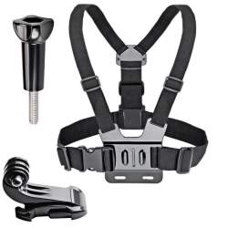 Action camera mounts - Adjustable Chest Belt Strap with 2 Mount Position - buy today in store and with delivery