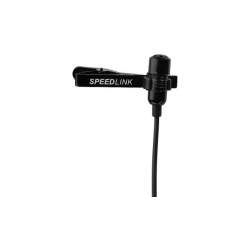 Микрофоны - Speedlink микрофон петличный Spes ClipOn (SL-8691-01) - купить сегодня в магазине и с доставкой