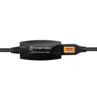 Кабели - Tether Tools Tether Pro USB 3.0 Active Extension 5m Blk. - купить сегодня в магазине и с доставкой