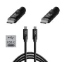 Tether Tools TetherPro USB-C to USB-C 3m black cable with premium USB 3.0 connectors for reliable data transfer and reduced errors