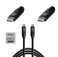 Tether Tools TetherPro USB-C uz USB-C 3m melnā kabelis ar augstas kvalitātes USB 3.0 savienotājiem, nodrošinot uzticamu datu pārraidi un samazinot kļūdu riskuTether Tools TetherPro USB-C uz USB-C 3m melnā kabelis ar augstas kvalitātes USB 3.0 savienotājiem, nodrošinot uzticamu datu pārraidi un samazinot kļūdu risku