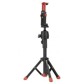 Smartphone Holders - Tripod Fotopro SY-610 + MH-8S + SJ-86 - black and red - quick order from manufacturer