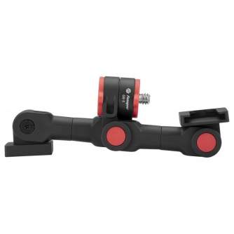 Accessories for Action Cameras - Fotopro GS-3 Mounting arm with double cold shoe - quick order from manufacturer
