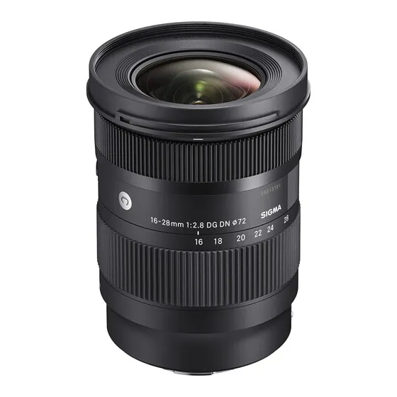 SIGMA 16-28mm F2.8 DG DN Sony E-mount FullFrame wide angle lens