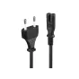 Провода, кабели - CABLE POWER EURO TO IEC C7/5M 30423 LINDY - купить сегодня в магазине и с доставкой