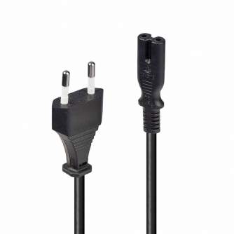 Video vadi, kabeļi - CABLE POWER EURO IEC C7/2M 30421 LINDY - ātri pasūtīt no ražotāja