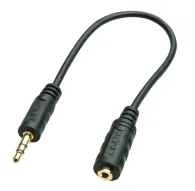 Audio cables, adapters - CABLE ADAPTER AUDIO 2.5/3.5MM/0.2M 35699 LINDY - quick order from manufacturerAudio cables, adapters - CABLE ADAPTER AUDIO 2.5/3.5MM/0.2M 35699 LINDY - quick order from manufacturer
