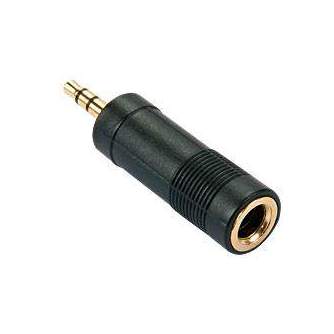 Audio cables, adapters - ADAPTER STEREO 3.5MM M/6.3MM/35621 LINDY - buy today in store and with delivery