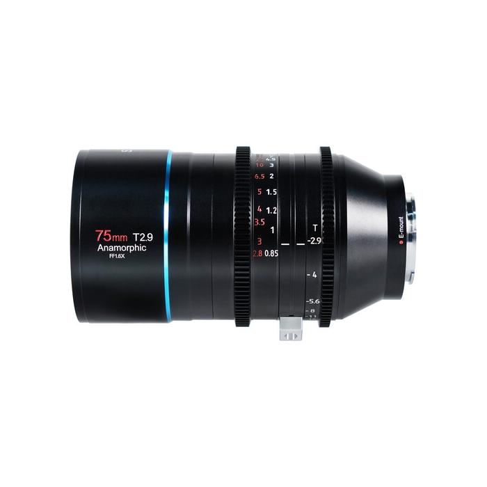 CINEMA Video objektīvi - Sirui Anamorphic Lens 1,6x Full Frame 75mm T2.9 E-Mount - perc šodien veikalā un ar piegādi