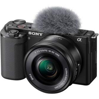 Беззеркальные камеры - Sony ZV-E10L + 16-50mm - купить сегодня в магазине и с доставкой