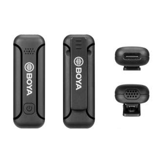 Bezvadu piespraužamie mikrofoni - Boya mikrofons BY-WM3T1-U USB-C Wireless Android & iPhone 15 - ātri pasūtīt no ražotāja
