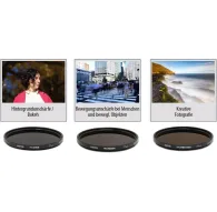 Filter Sets - Hoya filter kit PRO ND 8/64/1000 72mm - quick order from manufacturerFilter Sets - Hoya filter kit PRO ND 8/64/1000 72mm - quick order from manufacturer