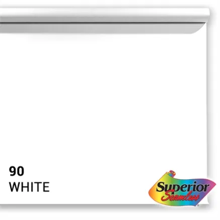Superior Background Paper 90 White 3.56 x 15m
