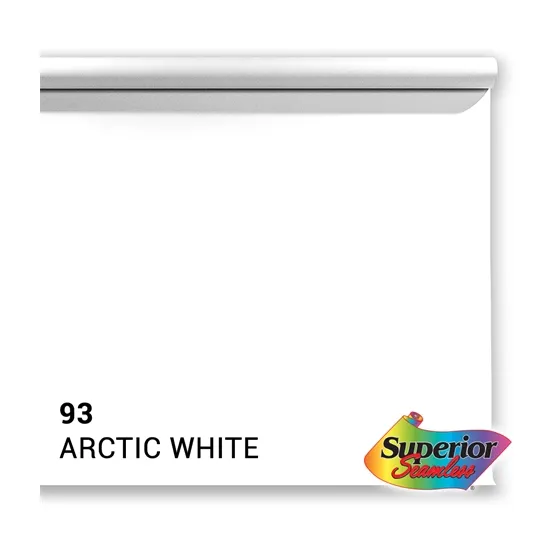Фоновая бумага Superior 93 Arctic White 2,72 x 11 м