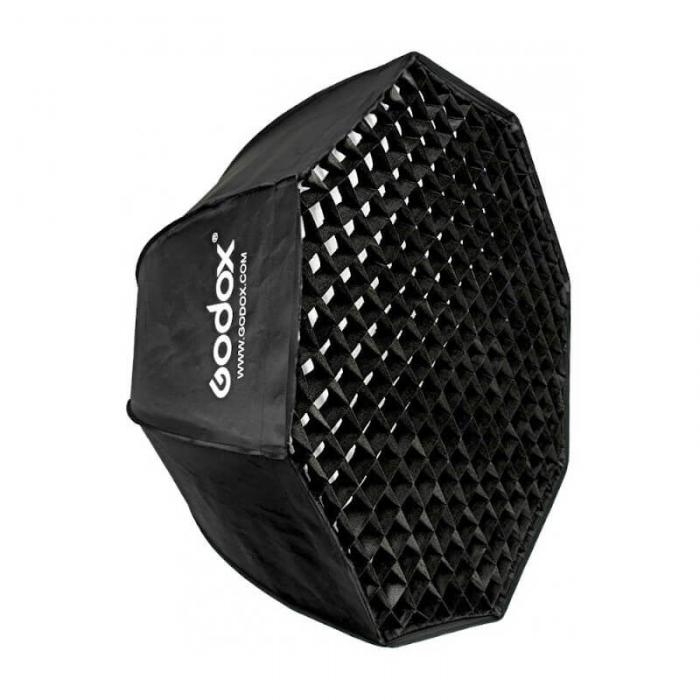 Softboksi - Godox SB-FW95 Softbox with Grid Octa 95cm - купить сегодня в магазине и с доставкой