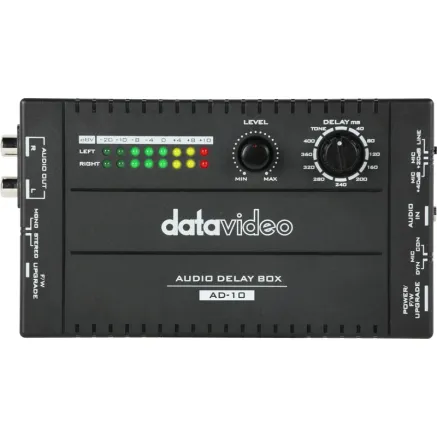 DATAVIDEO AD-10 AUDIO DELAY BOX WITH 3.5MM INPUT AD-10