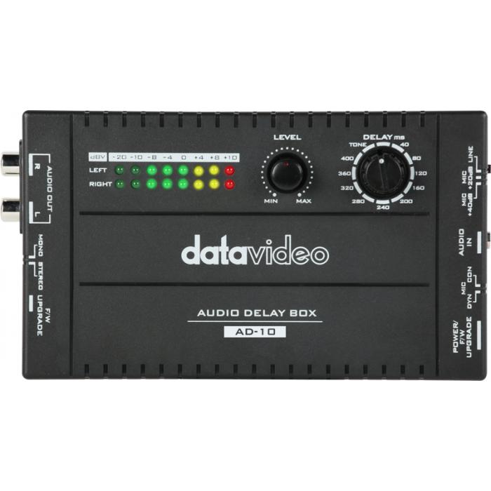 Audio Mixer - DATAVIDEO AD-10 AUDIO DELAY BOX WITH 3.5MM INPUT AD-10 - quick order from manufacturer