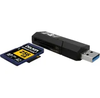 Card Reader - DELKIN CARDREADER SD & MICROSD A2 (USB 3.1) DDREADER-55 - quick order from manufacturer Best choise selected by expertsCard Reader - DELKIN CARDREADER SD & MICROSD A2 (USB 3.1) DDREADER-55 - quick order from manufacturer Best choise selected by experts