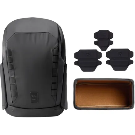 GOMATIC PETER MCKINNON EVERYDAY DAYPACK BUNDLE WITH 1 SMALL CUBE PMP1SCG-BLK01