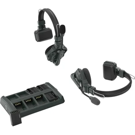 HOLLYLAND SOLIDCOM C1 FULL DUPLEX WIRELESS INTERCOM SYSTEM WITH 2 HEADSETS SOLIDCOM C1-2S