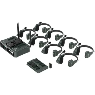 Headphones - HOLLYLAND SOLIDCOM C1 FULL DUPLEX WIRELESS INTERCOM SYSTEM WITH HUB & 8 HEADSETS SOLIDCOM C1-8S - quick order from manufacturer