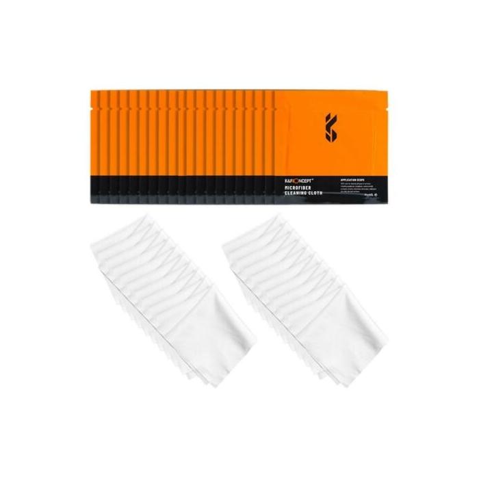 Чистящие средства - K&F Concept 15x15 Microfiber Cleaning Cloth Kit, White, 20-Pack - быстрый заказ от производителя