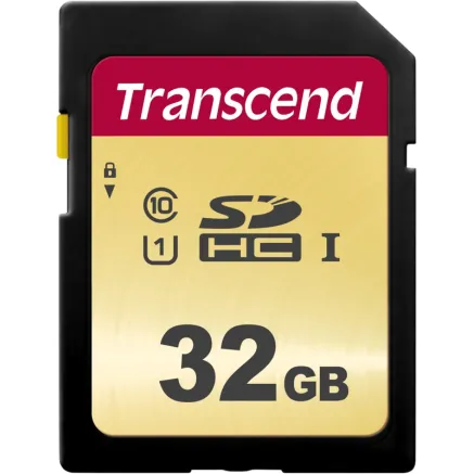 TRANSCEND GOLD 500S SD UHS-I U1, MLC (V30) R95/W60 32GB