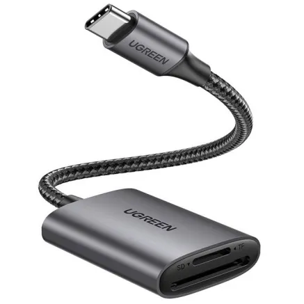 CM401 Card Reader USB-C to SD/TF Dark Grey
